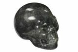 1.5" Polished Grey Quartz Crystal Skulls - Photo 4